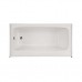 Trenton 5 ft. Left Drain Bathtub in White - B00P91PGXG